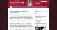 Desktop Screenshot of michaelberkeley.co.uk